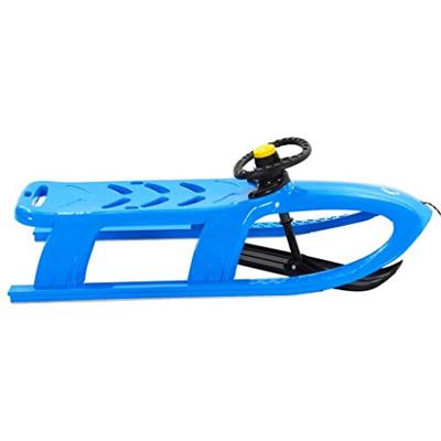VidaXL Slee met stuur 102,5x40x23 cm polypropeen blauw VidaXL Slee met stuur 102,5x40x23 cm polypropeen blauw