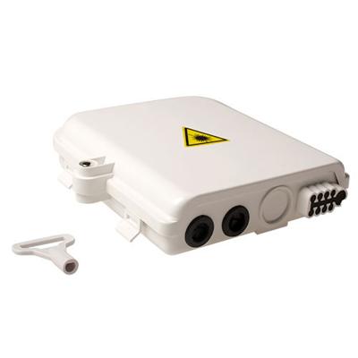 ACT FA2033 Fiber Mounting Unloaded | 8 poorts | Wit