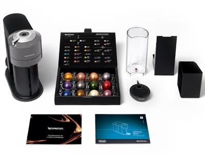 De'Longhi VERTUO NEXT ENV120.GY Nespresso Grijs De'Longhi VERTUO NEXT ENV120.GY Nespresso Grijs