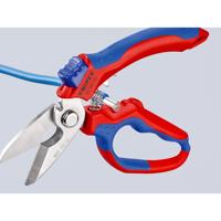 Knipex Haakse elektriciens met meercomponentenhulzen, glasvezelversterkt 160 mm 95 05 20 SB - thumbnail