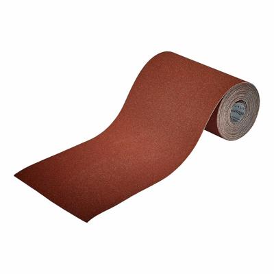 Wolfcraft Schuurpapierrol | Voor hout/metaal | 5m x 115mm | Korrel 120 | 1 stuk - 1774000 Wolfcraft Schuurpapierrol | Voor hout/metaal | 5m x 115mm | Korrel 120 | 1 stuk - 1774000
