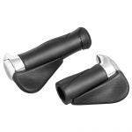 Rst Fietsgreep met ergonomisch handvat, 130mm/87mm, kraton materiaal, zwart