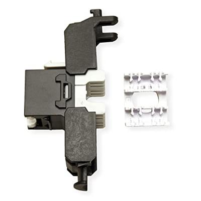 ROLINE Cat.6A (Klasse EA) Keystone, RJ45, niet afgeschermd, zonder gereedschap, zwart