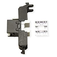 ROLINE Cat.6A (Klasse EA) Keystone, RJ45, niet afgeschermd, zonder gereedschap, zwart - thumbnail