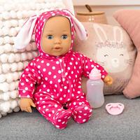 Bayer Design Babypop Anna First Words (Roze) - thumbnail