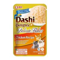 INABA CAT Dashi Delights Delicate kipflakes - kattensnack - 40g - thumbnail