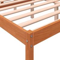 Seniorenbed massief grenenhout wasbruin 160x200 cm - thumbnail