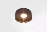 Artdelight Plafondlamp Orlando Ø 14 cm koper brons - thumbnail