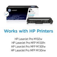 HP Toner 17A Origineel Zwart 1600 bladzijden CF217A - thumbnail