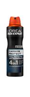 Loreal L'Oreal Men - Deospray Carbon Protect 150 ml - thumbnail