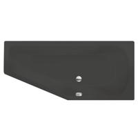 Hoekbad Xenz Lagoon Compact 160x75x45 cm Rechts Ebony - thumbnail