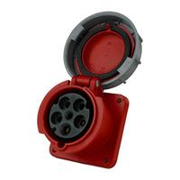 PCE Power Twist 335-6 CEE-opbouwdoos 63 A 5-polig 400 V 1 stuk(s) - thumbnail