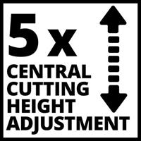Einhell GE-CM 36/34-1 Li-Solo Power X-Change Accu-grasmaaier Accu In hoogte verstelbare greep 18 V Snijbreedte max. 33.5 cm Geschikt voor 200 m² - thumbnail