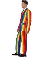 Regenboog pak man - thumbnail
