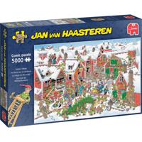 Jan van Haasteren - Huis van de Kerstman Puzzel 5000 stukjes - thumbnail