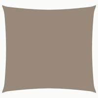 VidaXL Zonnescherm vierkant 3x3 m oxford stof taupe - thumbnail