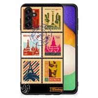Samsung Galaxy A13 5G | A04s TPU Backcover Postzegels - thumbnail