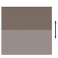 Rolgordijn verduisterend koffie 155x150 cm stofbreedte 151,6 cm - thumbnail