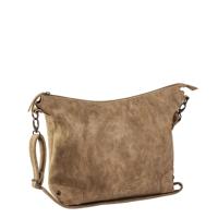 Damestas buidel tas schoudertas BREVARD Beige - thumbnail