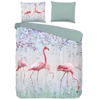 Good Morning katoenen dekbedovertrek lits-jumeaux - thumbnail