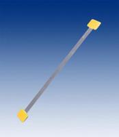 Twin Stick 195mm aluminium buigbaar 100 - thumbnail