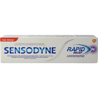 Sensodyne Rapid Relief tandpasta voor gevoelige tanden