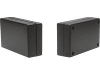 Strapubox 2744SW Universele behuizing 70 x 40 x 20 ABS Zwart 1 stuk(s) - thumbnail