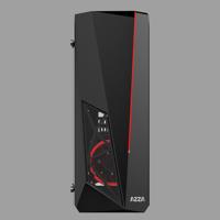 Thor 320 - Midtowermodel - ATX - geen voeding - zwart - USB/Audio - thumbnail