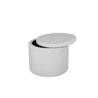 Fjôrd - Poef Wit Met Opbergruimte - Teddy - Dunken - thumbnail