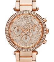 Horlogeband Michael Kors MK5857 Staal Rosé 20mm - thumbnail
