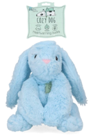 Cozy Dog Bunny Hondenknuffel - Puppy Knuffel met Hartslag - Hartslag knuffel voor hond - Hondenspeelgoed - Tegen Verlatingsangst (Blauw) - thumbnail