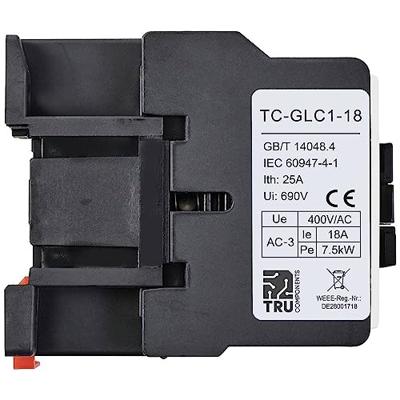 TRU COMPONENTS TC-GLC1-18 230V Contactor 3x NO 7.5 kW 230 V/AC 18 A 1 stuk(s)