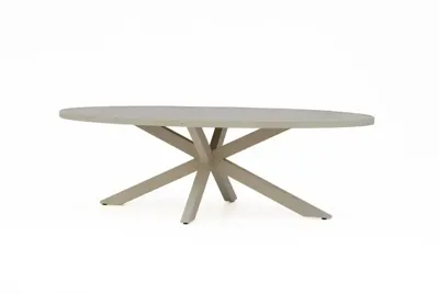 Trestino dining tuintafel amiens 241x116x74cm latte