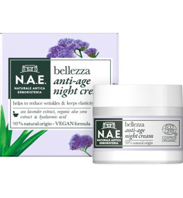 N.A.E. Belezza Anti-age nachtcrème - 50 ml