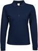 Tee Jays TJ146 Women´s Luxury Stretch Long Sleeve Polo - Navy - M