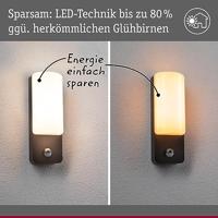 Paulmann Bonnie PIR Insect 94853 LED-buitenlamp (wand) LED 8.5 W Antraciet - thumbnail