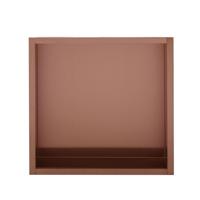 Inbouwnis Sanilux Napo Wand 30x30x7 cm Brons - thumbnail
