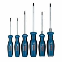 Bosch Professional Schroevendraaierset Elektronica, Werkplaats Kruiskop Phillips, Kruiskop Pozidriv, T-profiel, Plat - thumbnail