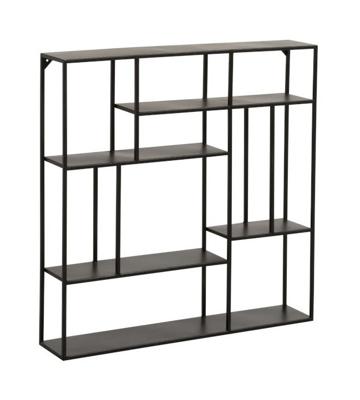 J-Line Wandrek 'Ferdinandus' kleur Zwart, 80 x 80 cm J-Line Wandrek 'Ferdinandus' kleur Zwart, 80 x 80 cm