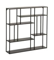 J-Line Wandrek 'Ferdinandus' kleur Zwart, 80 x 80 cm - thumbnail