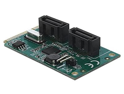 DeLOCK Mini PCIe Converter naar 2xSATA met RAID