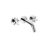 Best Design Wastafelkraan New Jax 3-Gats Inbouw Wandmodel - thumbnail