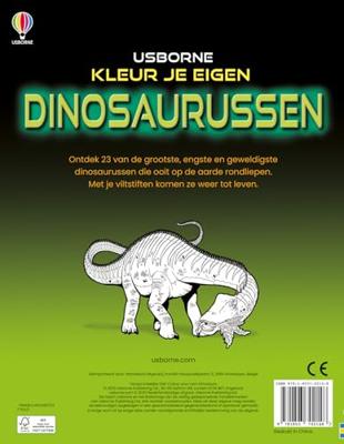 WPG Uitgevers Kleur je eigen dinosaurussen