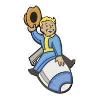 Fallout Pin Badge Vault Boy Limited Edition - thumbnail