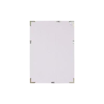 Wandspiegel Home ESPRIT Wit Bruin Beige Grijs Kristal polyestyreen 63,3 x 2,6 x 89,6 cm (4 Stuks)