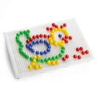 Quercetti insteek mozaïek, 100 pins - thumbnail