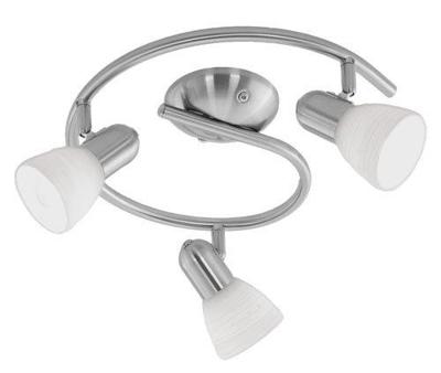 Eglo PlafondspotDakar 1 3-lichts nikkel mat - 88475