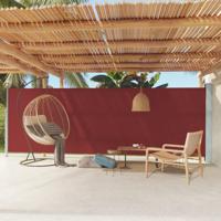 VidaXL Tuinscherm uittrekbaar 180x600 cm rood - thumbnail
