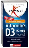 Lucovitaal Vitamine D3 25mcg Capsules - thumbnail