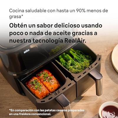 Braun TD3030I TwinCook 3 Airfryer Zwart